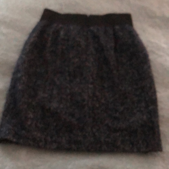 Halogen navy/grey boucle skirt - Picture 4 of 7